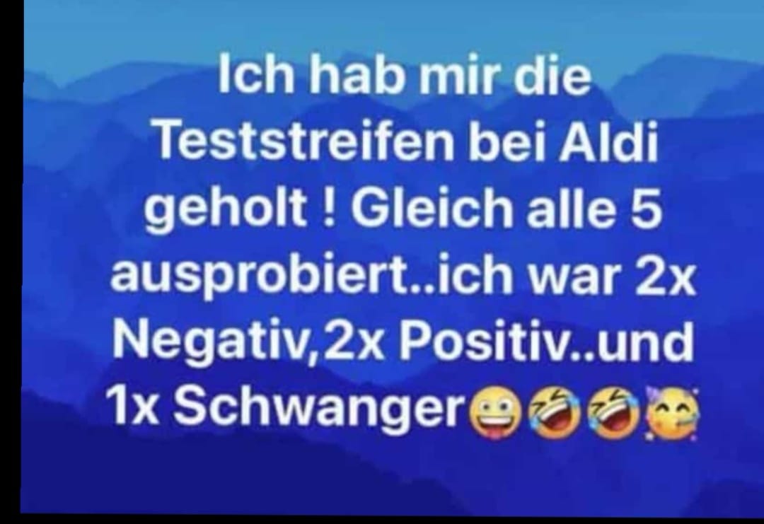 Ich hab mir die Corona Teststreifen bei Aldi (Hofer) geholt